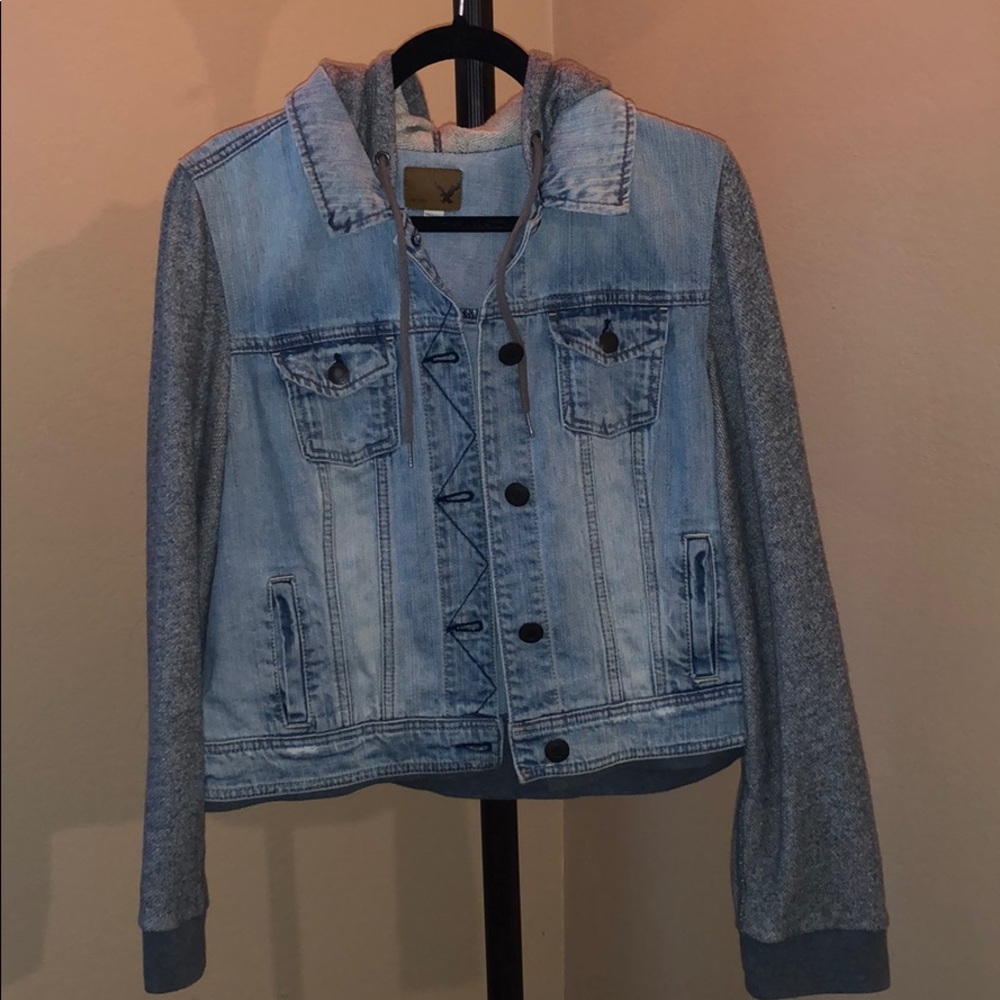 AE Jean/sweatshirt jacket